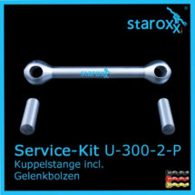 staroxx® kit d'entretien - tige de couplage incl. 2 goupilles de bielle - pour Eugen Peter U-300-2-P