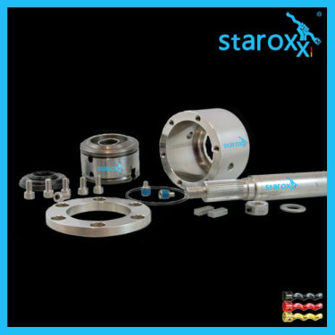 staroxx® pièces de joint, joint de dent incurvée et tige de couplage pour Eugen PETER U400 pompe